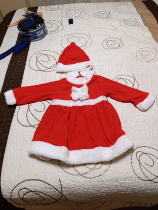 Disfraz Ayudante Papá Noel Niña