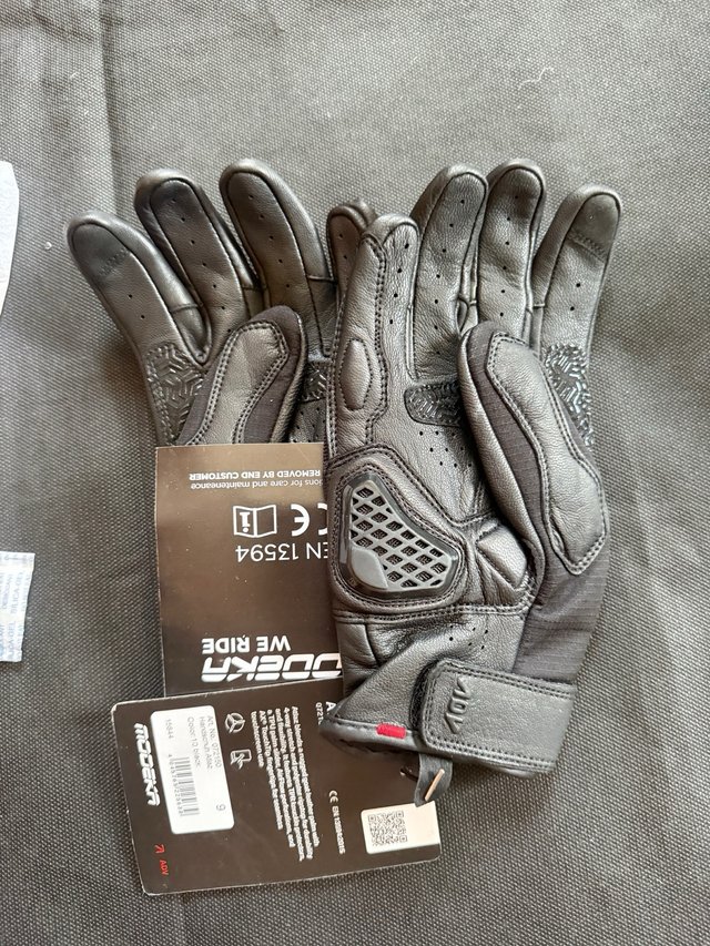 Guantes Motorista Modeka Negros