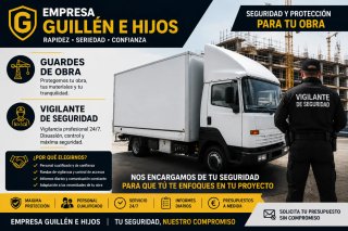Guardes de obra vigilante de seguridad