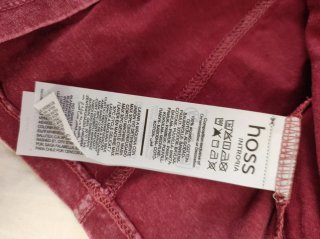 Camiseta Hoss Intropia Volantes Roja Talla xs