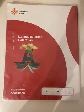 LLENGUA CATALANA I LITERATURA 1 BTX CONSTRUINT MÓN