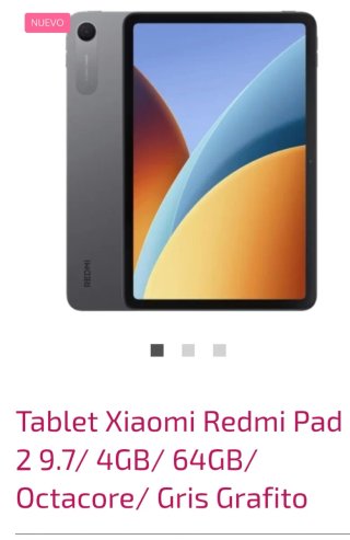 Tablet Xiaomi Redmi Pad 2 9.7 4GB/64GB Octacore Gr