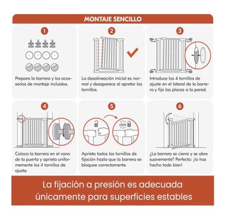 Barrera Seguridad + extensión Hauck Stop N Safe 2