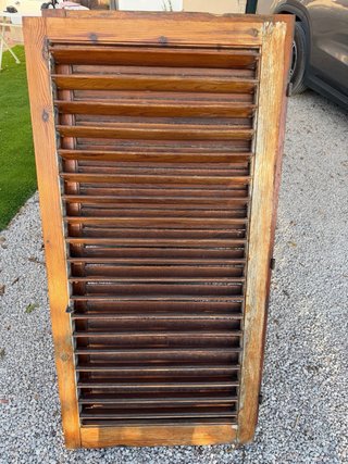 Ventanas mallorquinas de madera