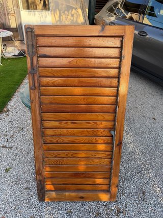 Ventanas mallorquinas de madera