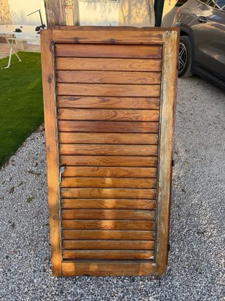 Ventanas mallorquinas de madera