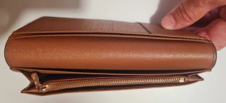 Portafoglio Monogram Marrone