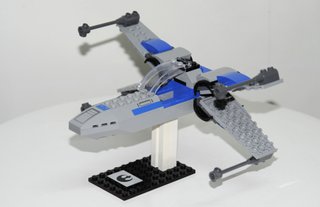 Lego X-Wing Poe Dameron Azul 75297