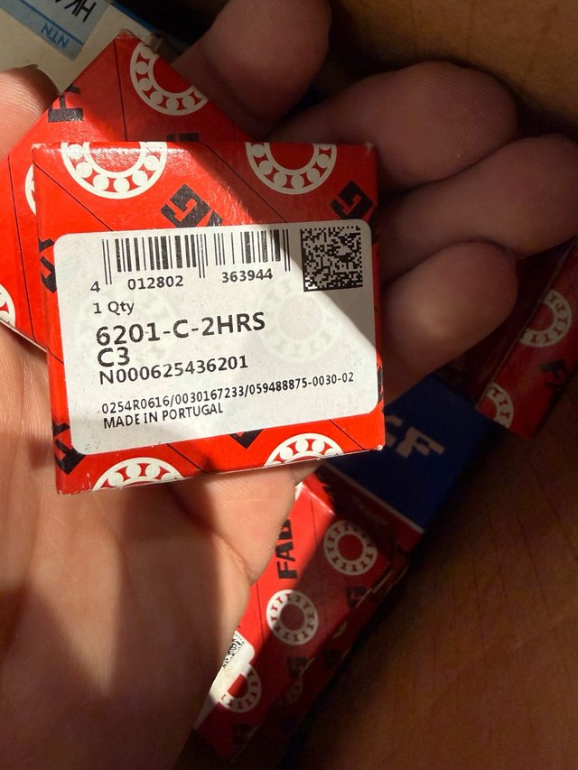 Rodamiento 6201-C-2HRS C3 FAG