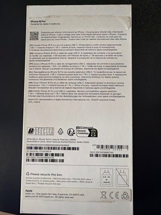 iPhone 16 Pro Natural Titanium
