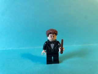 Lego Minifigura Traje Negro
