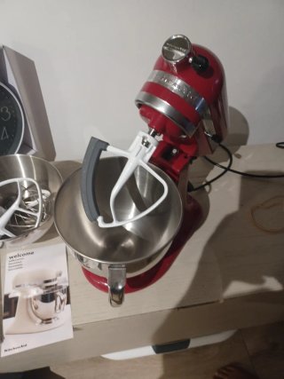 Robot de cocina KitchenAid Artisan Rojo