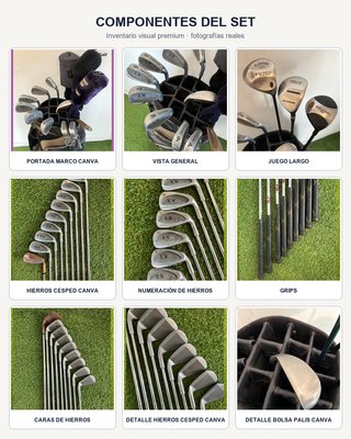 Set de Palos de Golf CALLAWAY y VIPER