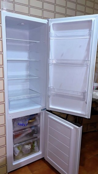 Nevera blanca usada