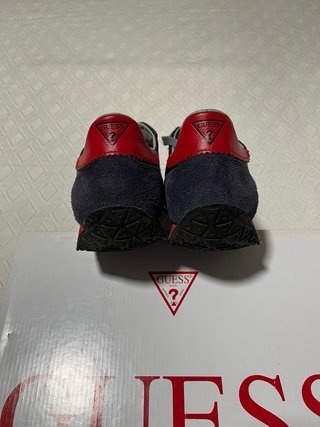 Zapatillas Guess Hombre Azul y Rojo