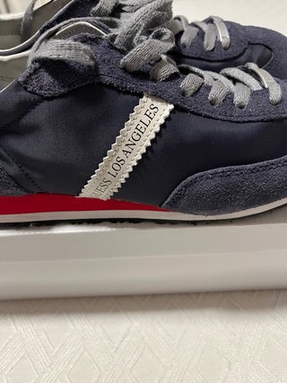 Zapatillas Guess Hombre Azul y Rojo
