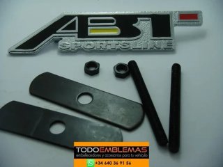 LOGO EMBLEMA PARRILLA ABT SPORT LINE