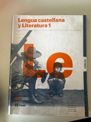 Lengua castellana y literatura 1, de Bachillerato