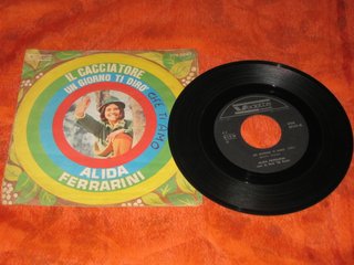 Disco 45 giri Alida Ferrarini - Il cacciatore