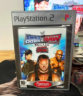 🇪🇸 SmackDown vs Raw 2008 PS2 Completo