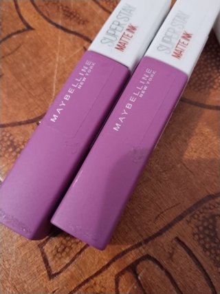 Lote 3 pintalabios Maybelline Super Stay Matte Ink