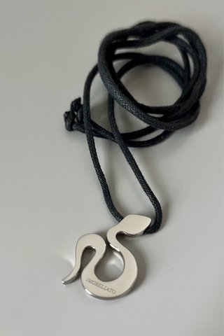 Morellato collana cordino con ciondolo serpente