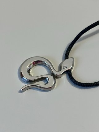 Morellato collana cordino con ciondolo serpente