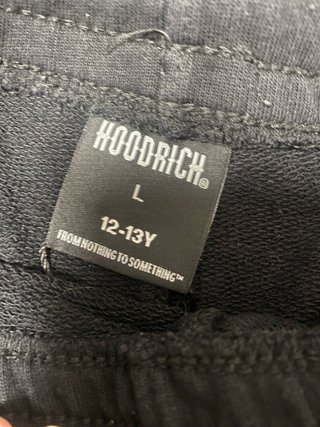 Bermuda Hoodrich negra niño 12-13