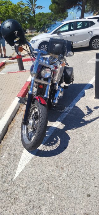 Harley-Davidson Dyna Super Glide Roja.motor 1600.