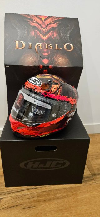 Casco HJC RPHA 12 Diablo Blizzard