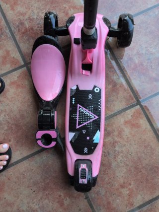 Patinete infantil 3 ruedas rosa
