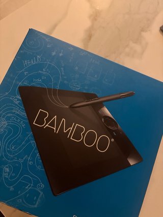 Tableta Gráfica Wacom Bamboo Negra