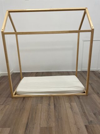 Cama Montessori Madera Natural