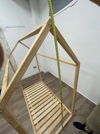 Cama Montessori Madera Natural