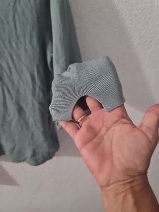 Jersey verde de manga larga