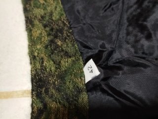 Abito vintage donna nero verde oliva