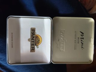 Lote Cajas Metálicas Decoradas
