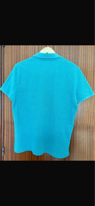 Polo Lacoste Azul Turquesa Talla M Slim Original