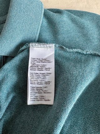 Polo Lacoste Azul Turquesa Talla M Slim Original