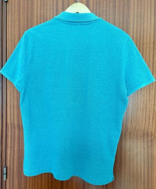 Polo Lacoste Azul Turquesa Talla M Slim Original