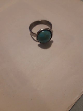 Anillo Plata Turquesa