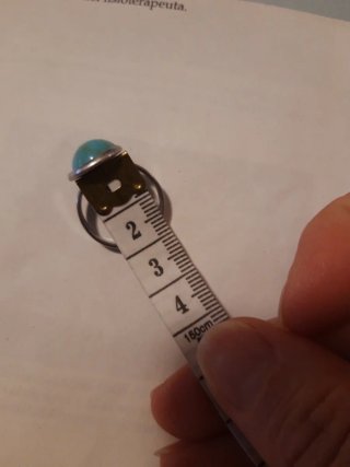 Anillo Plata Turquesa