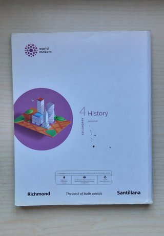 History 4 Secondary ESO Santillana Richmond barato