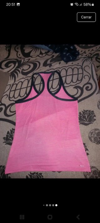 Camiseta Adidas Talla XS Rosa