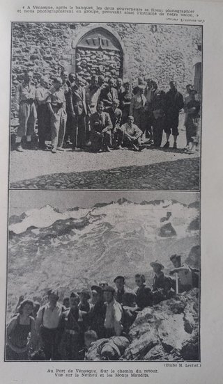 Libro del centenario de la ascensión al Aneto.1942