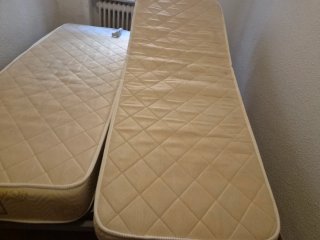 Cama eléctrica dos zonas de 180x70 c/u