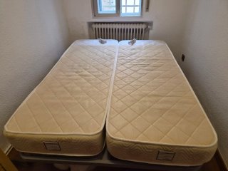 Cama eléctrica dos zonas de 180x70 c/u