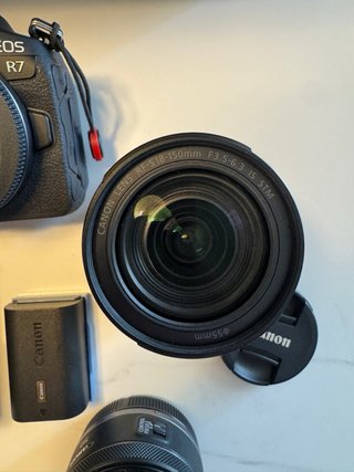 Canon EOS R7 + RF 50mm f/1.8 + RF-S 18-150mm f/3.5