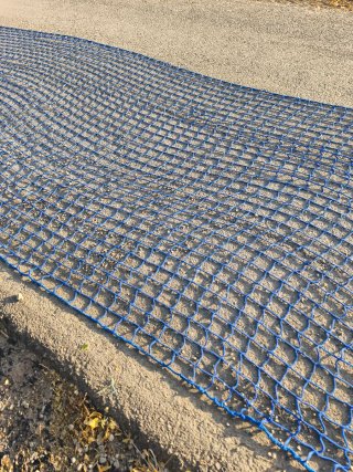 Red de obra seguridad 3x10m azul