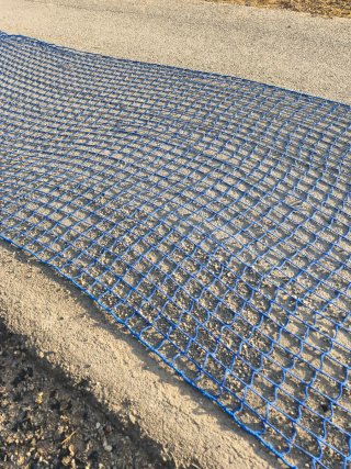 Red de obra seguridad 3x10m azul